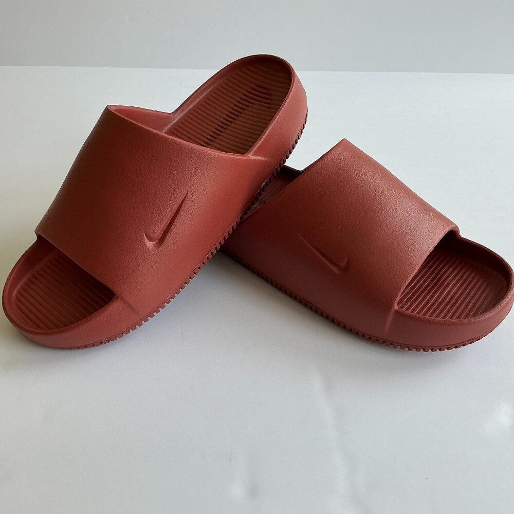 Nike Rust Slide Sandals - Picture 2 of 5